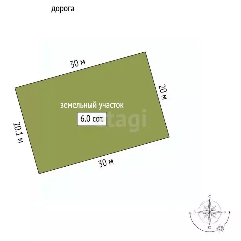 Участок в Крым, Симферополь ул. Географическая (6.0 сот.) - Фото 1