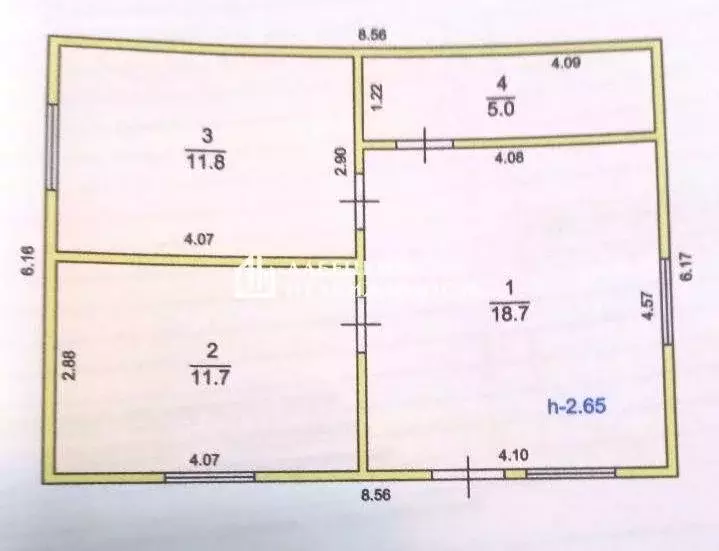 Дом в Феодосия, СПК Труд, 23А (47.2 м) - Фото 2