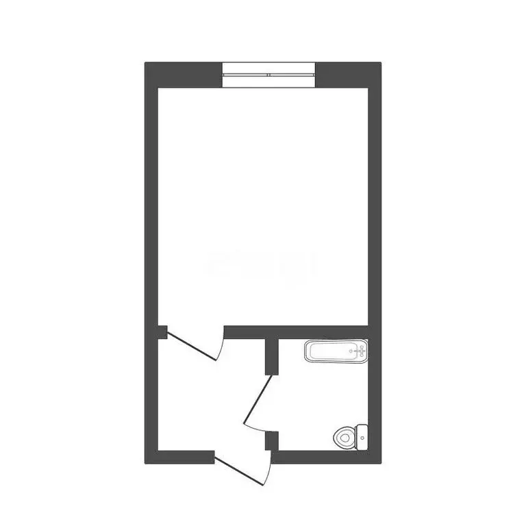 1-комнатная квартира: Юрга, улица Машиностроителей, 49 (22.9 м) - Фото 1