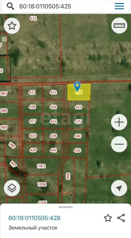 Участок в Псковская область, Псковский район, Логозовская волость, д. ... - Фото 2