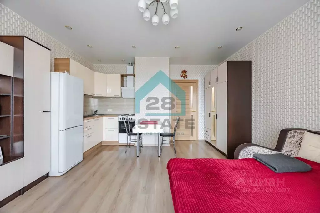 Студия Санкт-Петербург ул. Обручевых, 5 (32.3 м) - Фото 2