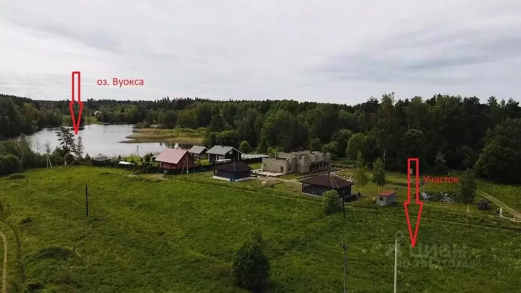 Участок в Ленинградская область, Приозерский район, Мельниковское ... - Фото 1