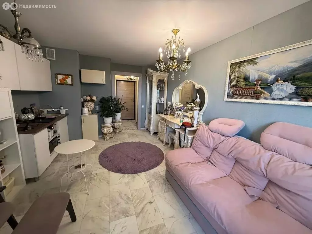 Квартира-студия: Уфа, улица Лётчика Кобелева, 1 (27 м) - Фото 2