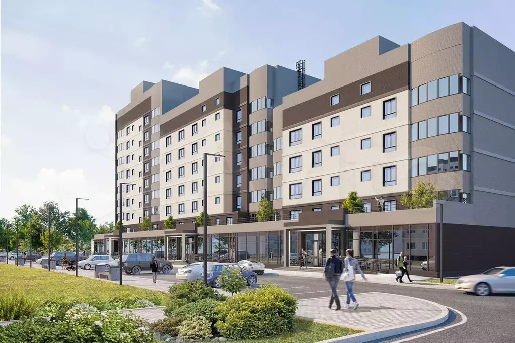 4-к. квартира, 76,4 м, 9/9 эт. - Фото 1
