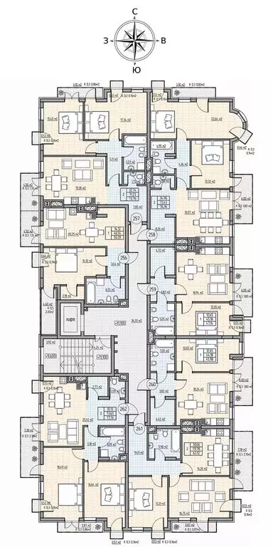 1-комнатная квартира: Калининград, проспект Калинина, 111 (50.8 м) - Фото 2