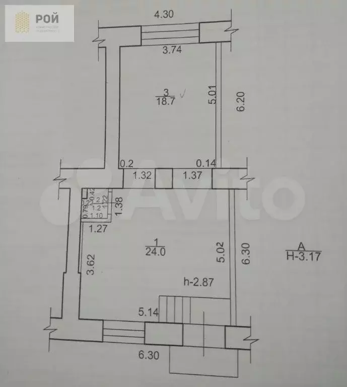 Продажа 44 кв.м. на Коммунистической 40а - Фото 0