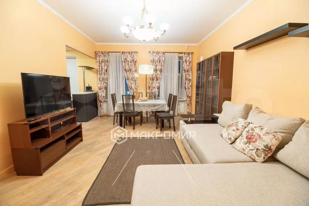 4-к. квартира, 128 м, 3/3 эт. - Фото 1