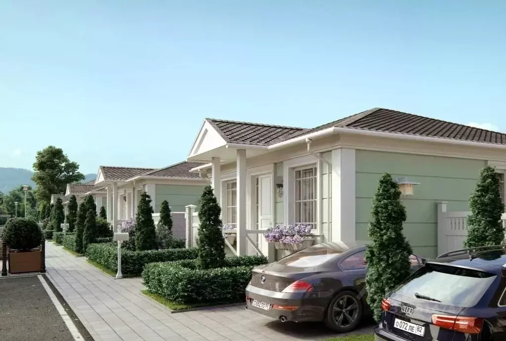 Коттедж в Крым, Симферопольский район, Трудовское с/пос, Династия кп ... - Фото 1