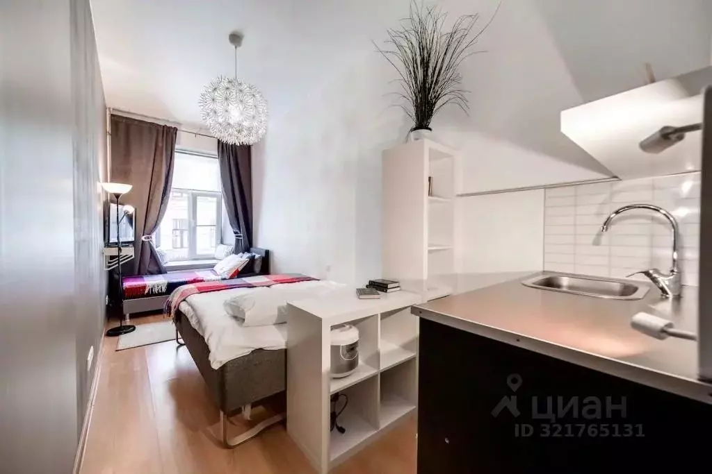1-к кв. Санкт-Петербург Манежный пер., 19 (21.0 м) - Фото 1