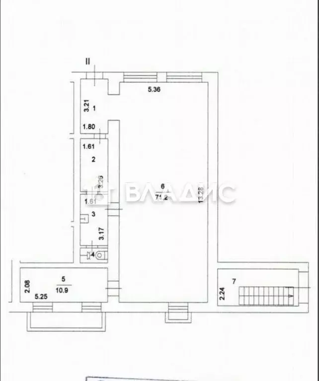 Помещение свободного назначения (111 м) - Фото 1