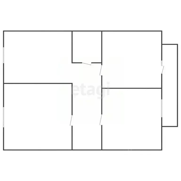 3-к кв. Курская область, Курск Красная пл., 2/4 (70.0 м) - Фото 2