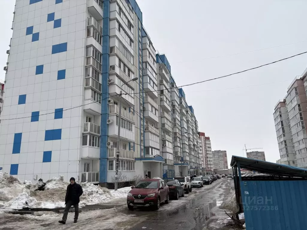 1-к кв. Липецкая область, Липецк ул. Сергея Казьмина, 4 (35.0 м) - Фото 1