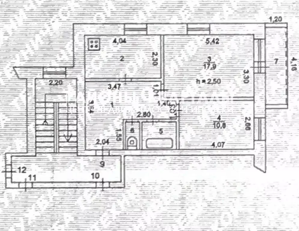 2-к кв. Челябинская область, Копейск ул. Кожевникова, 15А (52.8 м) - Фото 1