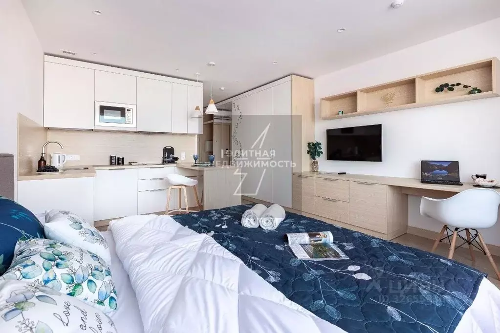 Студия Москва просп. Андропова, 10 (30.0 м) - Фото 1