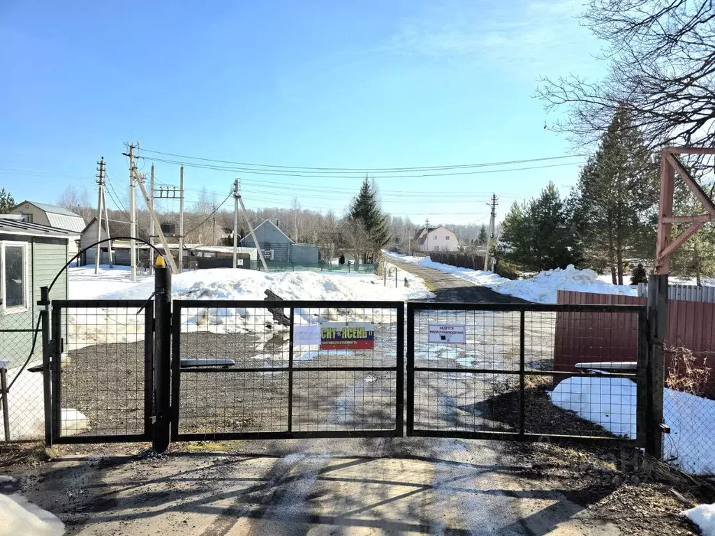 Участок в Московская область, Ступино городской округ, Ясень СНТ 174 ... - Фото 1