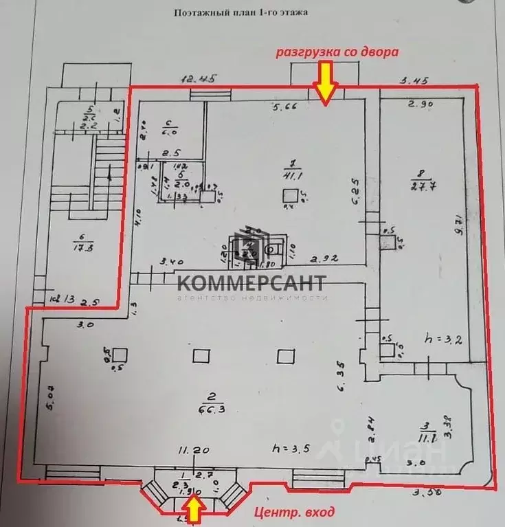 Торговая площадь в Нижегородская область, Нижний Новгород Северный ... - Фото 1