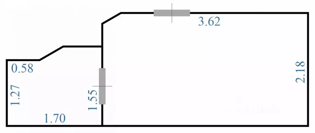 Студия Москва ул. Сретенка, 34/1С5 (11.0 м) - Фото 2