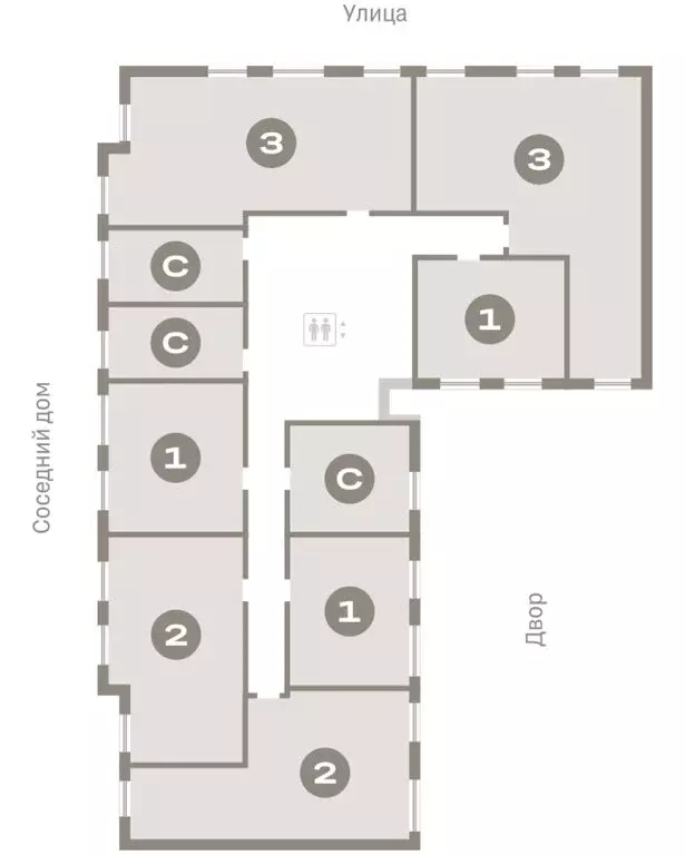 Квартира-студия: Новосибирский район, рабочий посёлок Краснообск, 3-й ... - Фото 2