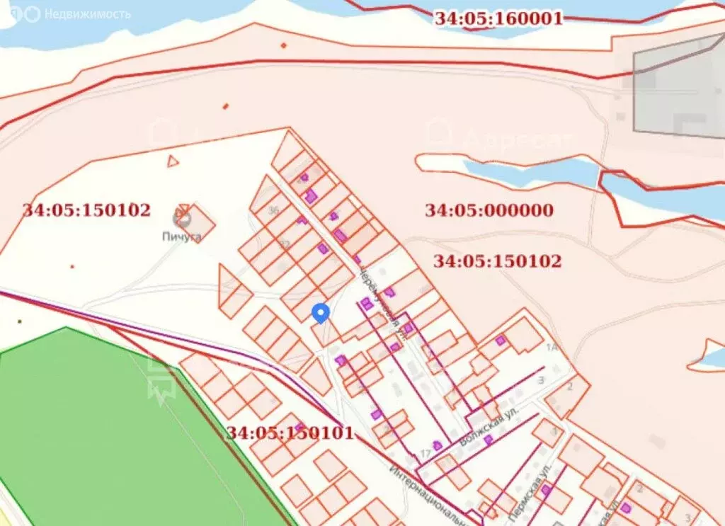 Участок в село Пичуга, Интернациональная улица (10.64 м) - Фото 1