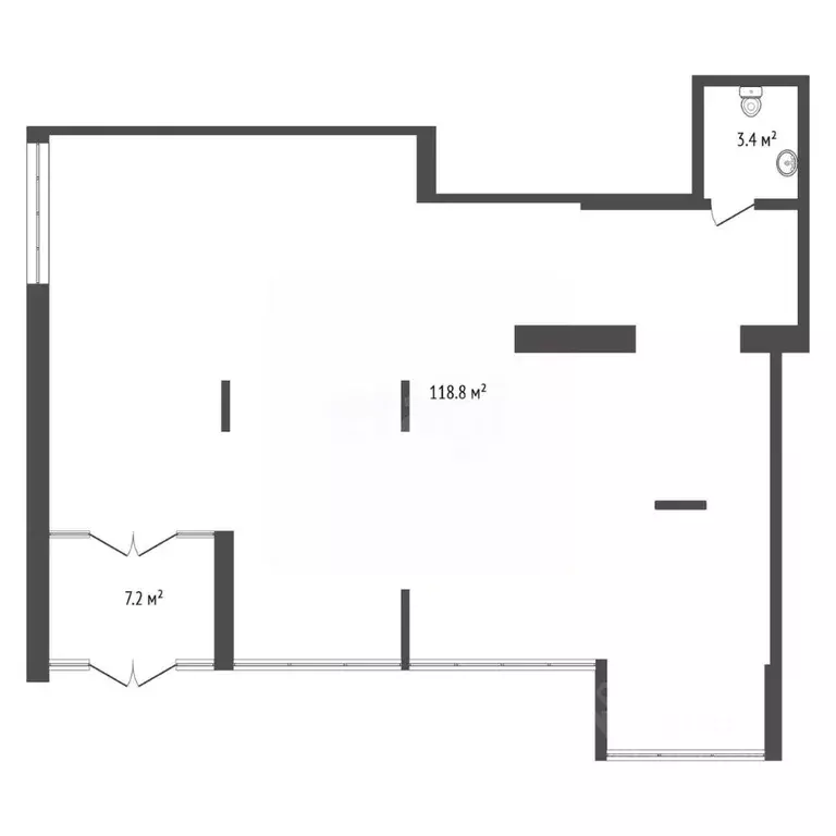 Помещение свободного назначения в Тюменская область, Тюмень ул. Павла ... - Фото 1