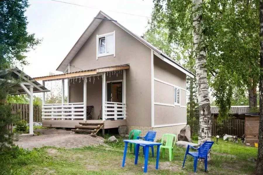 Дом в Ленинградская область, Приозерский район, Ларионовское с/пос, ... - Фото 1