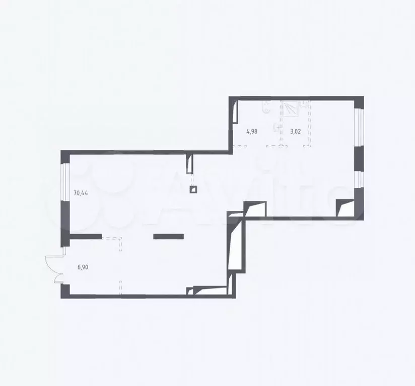 Сдам помещение свободного назначения, 85.3 м - Фото 1