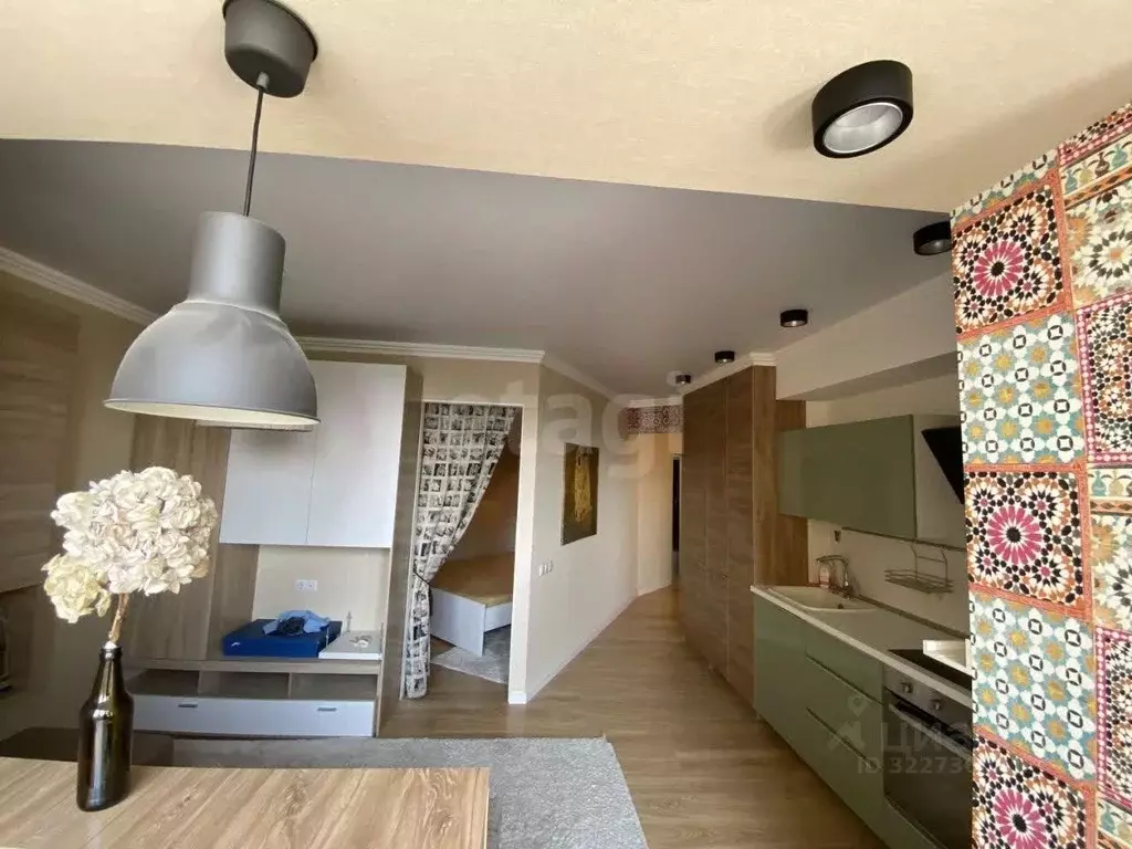 Студия Ростовская область, Ростов-на-Дону ул. Малюгиной, 228 (35.3 м) - Фото 1