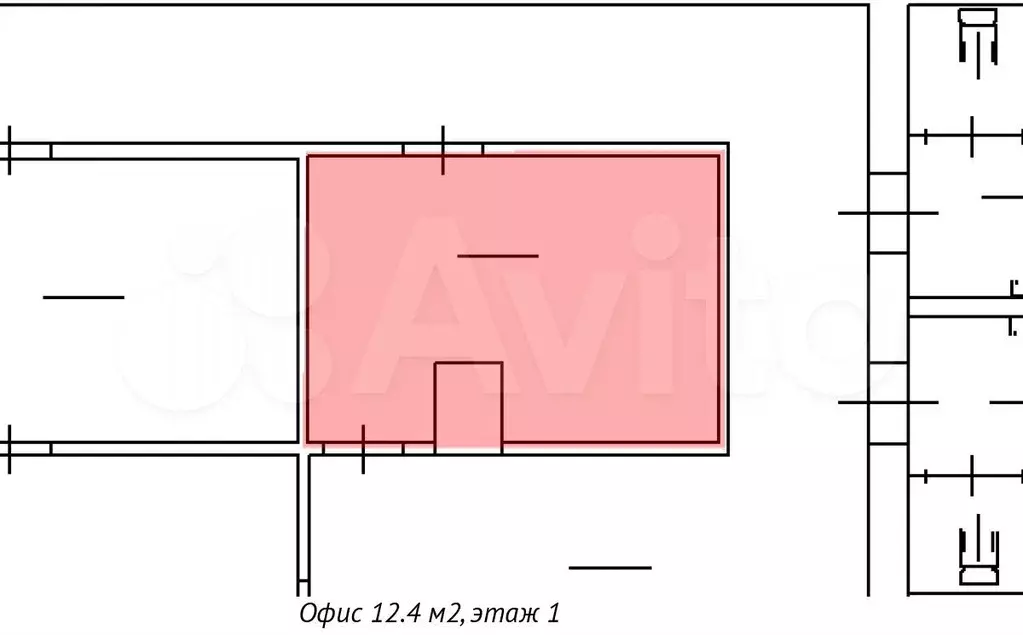 Сдам Офис 12.4 м2 - Фото 0