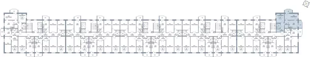 2-к кв. Ханты-Мансийский АО, Сургут тракт Югорский, 50/3 (73.1 м) - Фото 2