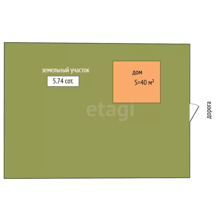 Дом в Рыбинск, СНТ Волга, массив-2 (40 м) - Фото 1