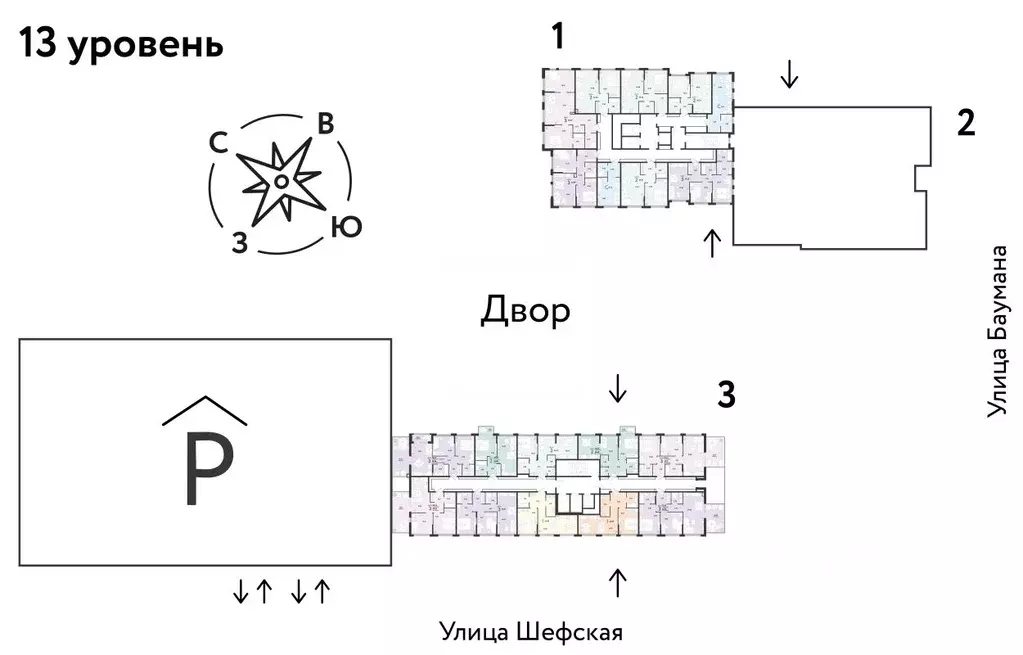 3-к кв. Свердловская область, Екатеринбург ул. Шефская, 22А (72.47 м) - Фото 1