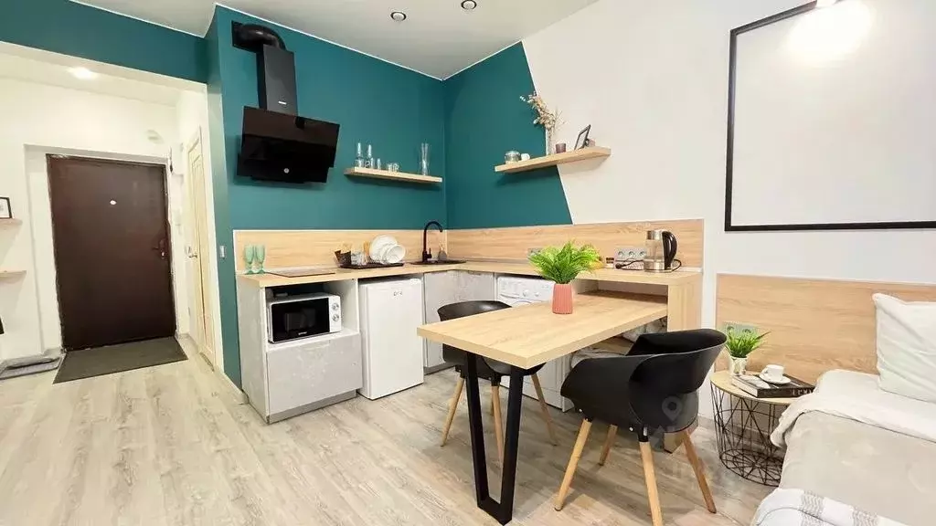 Студия Иркутская область, Иркутск Дальневосточная ул., 29/3 (30.0 м) - Фото 2