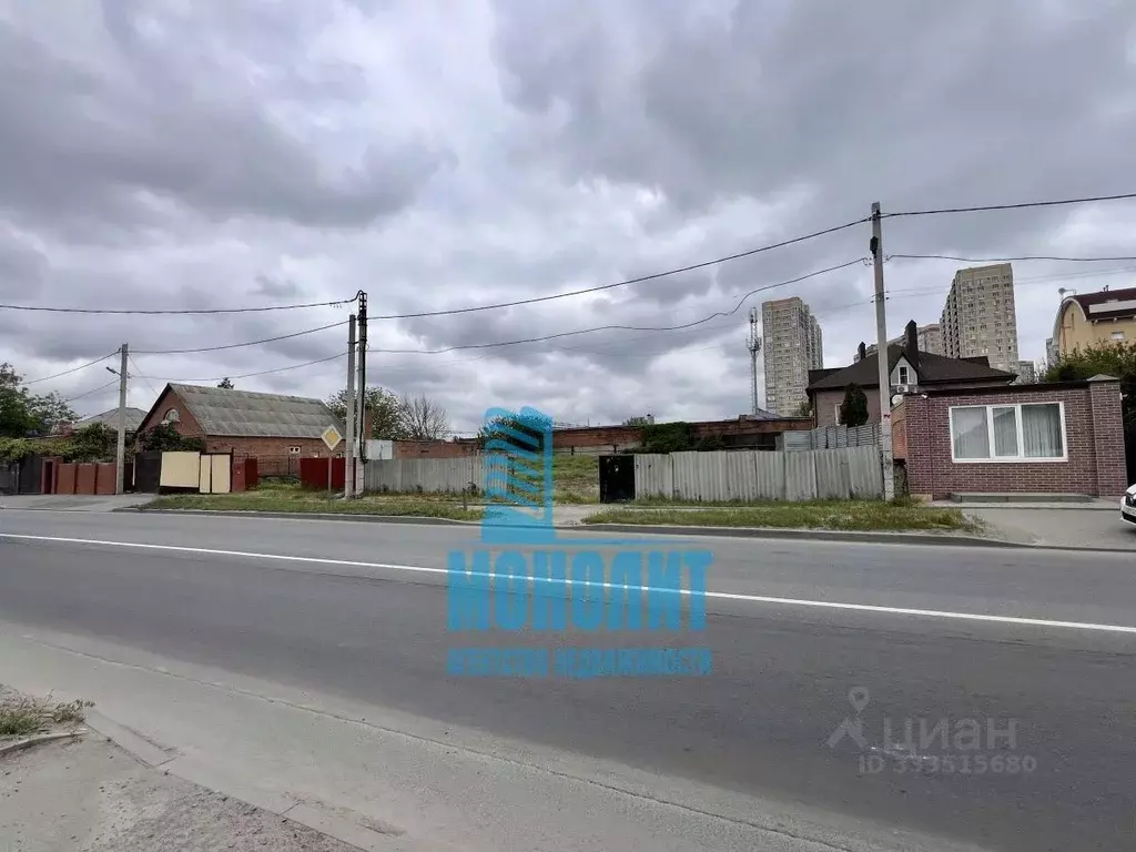 Участок в Ростовская область, Ростов-на-Дону Всесоюзная ул., 39 (17.0 ... - Фото 1