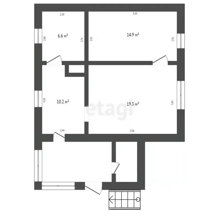 Дом в Кемеровская область, Юрга Коммунистическая ул., 64 (51 м) - Фото 2