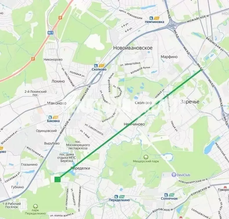 Участок в Москва Боровское ш. (20.0 сот.) - Фото 2