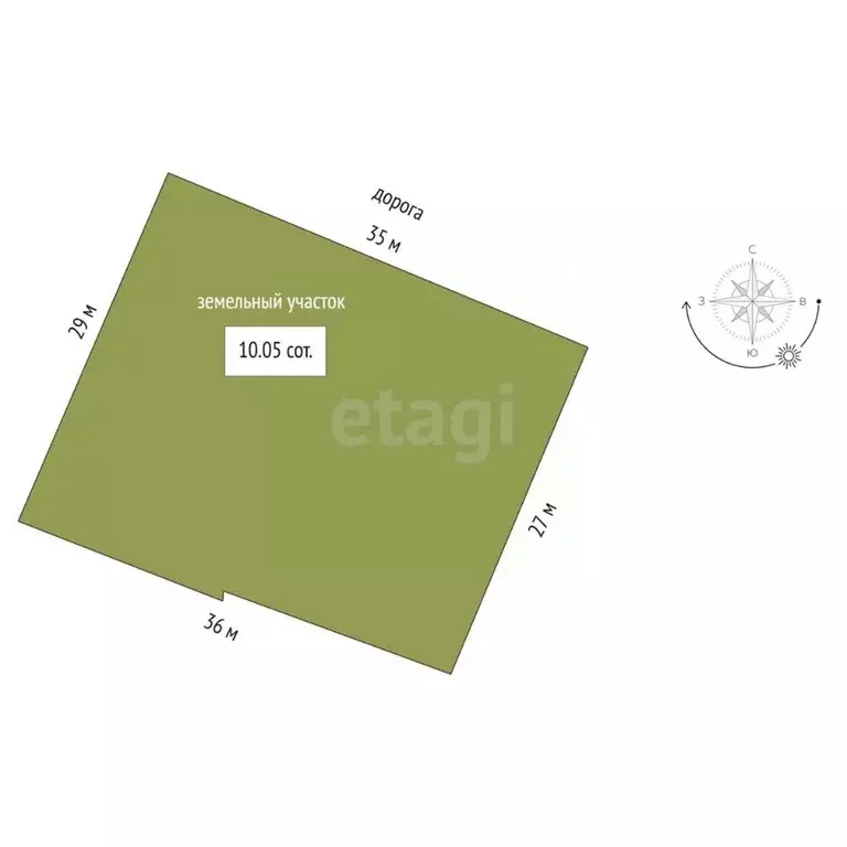 Участок в Мордовия, Саранск ул. Радищева (10.05 сот.) - Фото 2