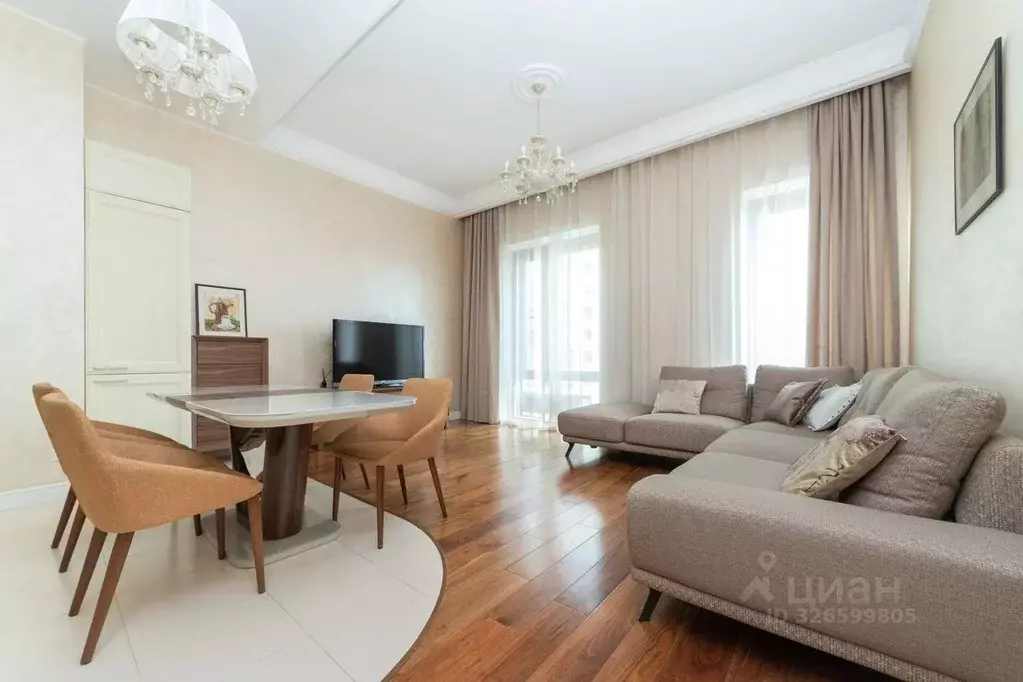 3-к кв. Москва Трубецкая ул., 12 (112.0 м) - Фото 1