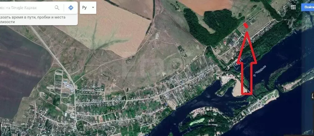 Участок в Чардым, Лесная улица (15 м) - Фото 1