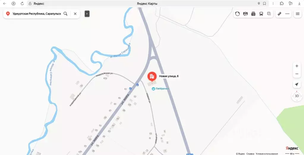 Помещение свободного назначения в Удмуртия, Сарапульский район, д. ... - Фото 1