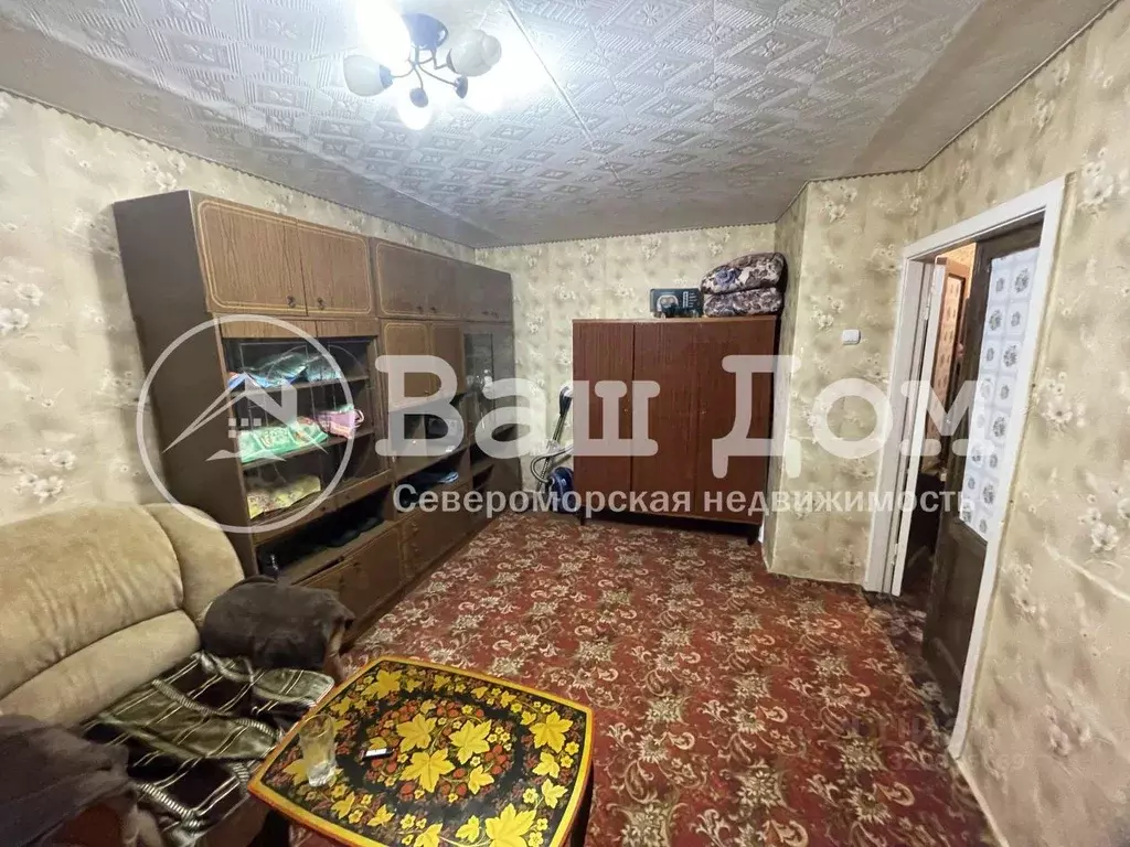 1-к кв. Мурманская область, Североморск ул. Колышкина, 1 (32.0 м) - Фото 0