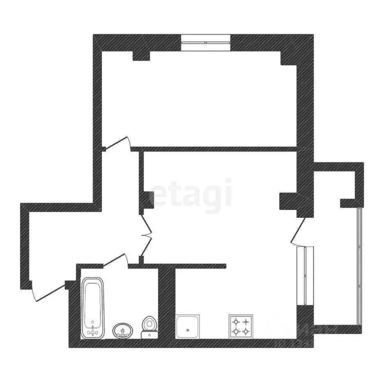 2-к кв. Красноярский край, Красноярск Взлетная ул., 7А (55.2 м) - Фото 1