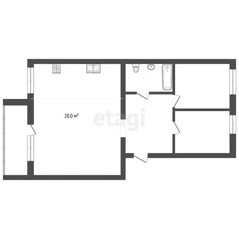 3-комнатная квартира: Тюмень, Калининский округ, Садовая улица, 135 ... - Фото 1