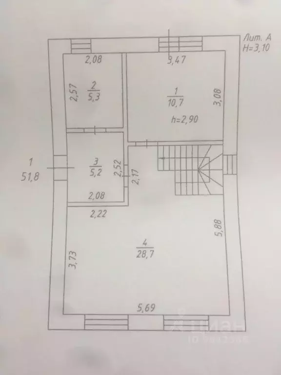 Дом в Татарстан, Казань ул. Надежды (101 м) - Фото 2
