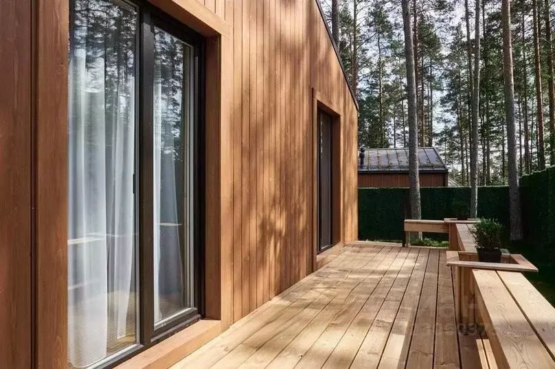 Дом в Ленинградская область, Выборгский район, Полянское с/пос, пос. ... - Фото 2