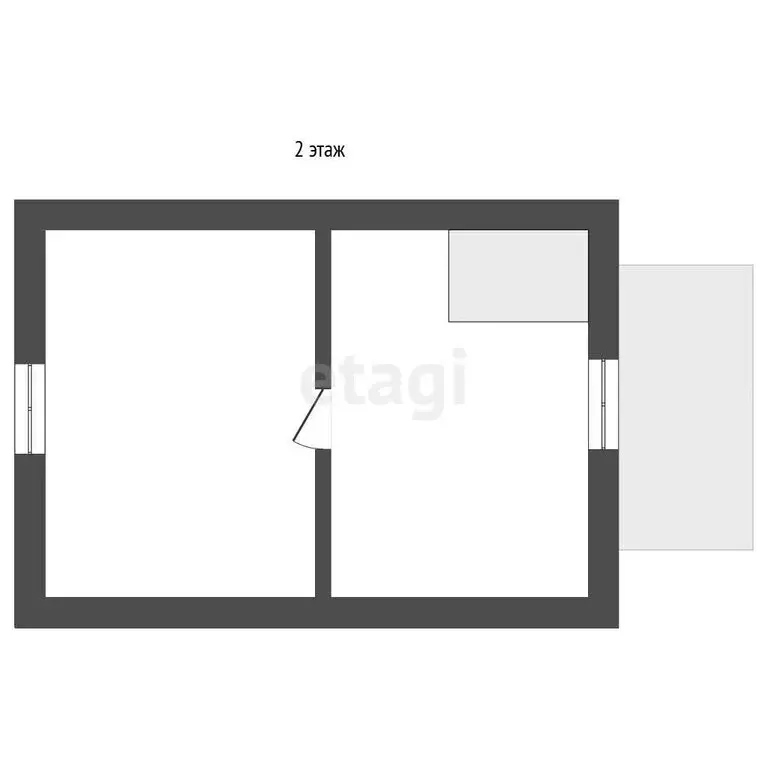 Дом в деревня Западное Кончезеро, Скалистая улица (72 м) - Фото 1