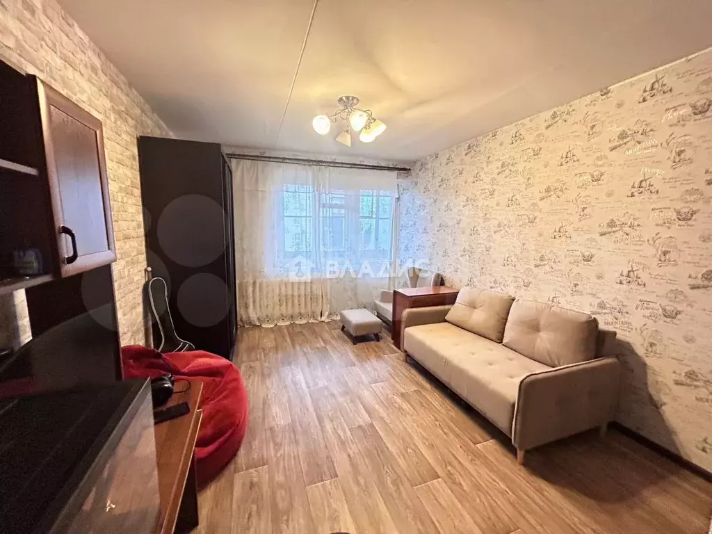 1-к. квартира, 34,6 м, 5/9 эт. - Фото 1