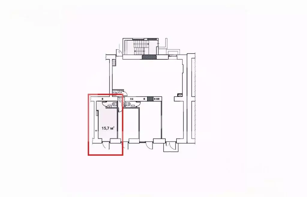 Помещение свободного назначения в Москва Звенигородское ш., 3АС1 (16 ... - Фото 2