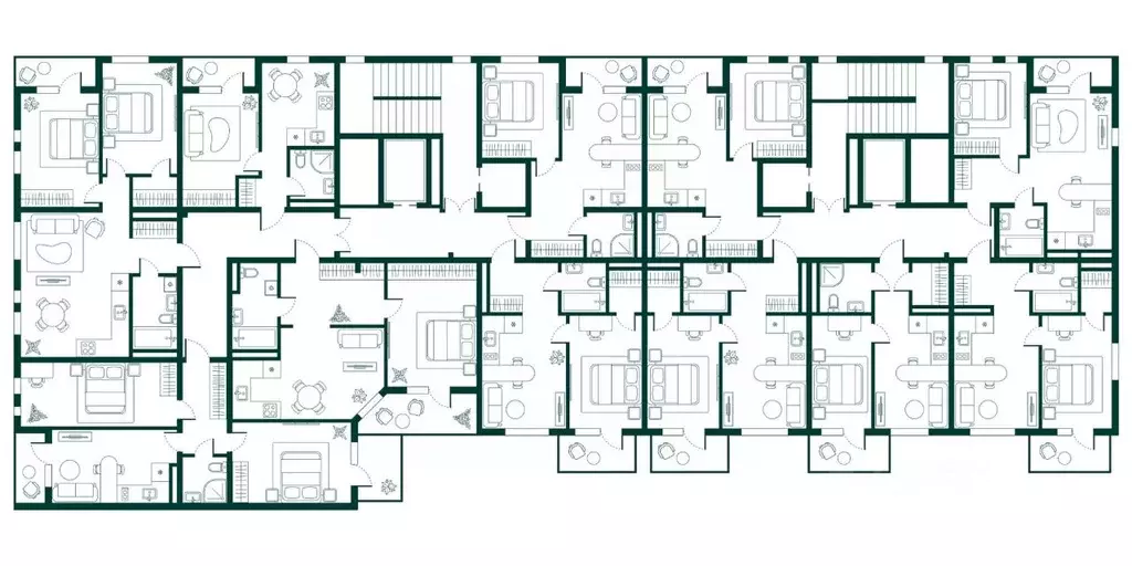 2-к кв. Дагестан, Дербент Новая История жилой комплекс (58.91 м) - Фото 2