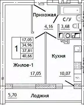1-к кв. Смоленская область, Смоленский муниципальный округ, д. ... - Фото 0
