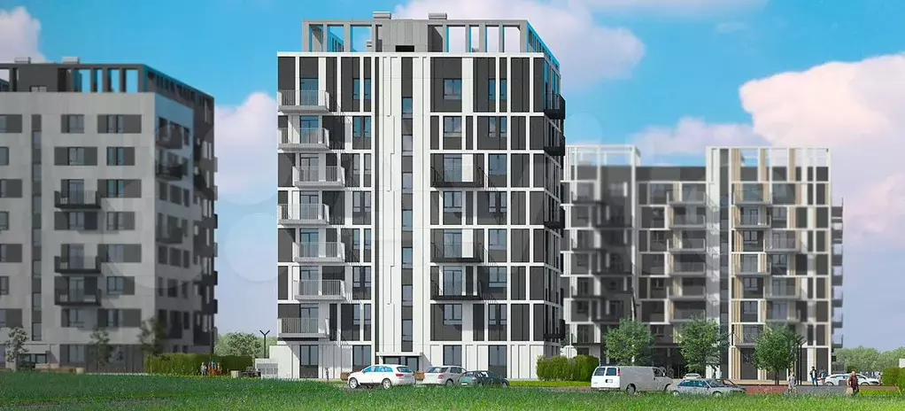 2-к. квартира, 45,3 м, 7/8 эт. - Фото 1